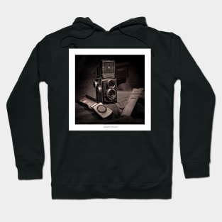 Art photo - b / w picture on a vintage camera Hoodie